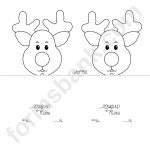 Mini Reindeer Lollipop Template | Holidays!! | Reindeer, Reindeer   Free Printable Reindeer Lollipop Template