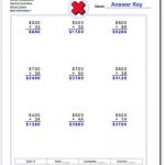 Money Multiplication Worksheets | Multiplication Worksheets | Free   Free Printable Multiplying Decimals Worksheets