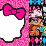Monster High: Invitations And Party Free Printables. | Father's Day   Monster High Cupcake Toppers Printable Free