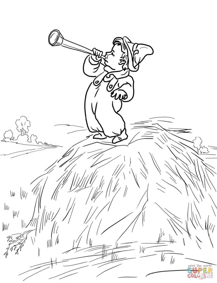 Mother Goose Coloring Pages Free Printable