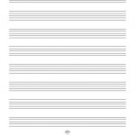 Music Staff Paper Template. Blank Grand Staffs. Staff Templates   Free Printable Staff Paper