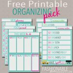 My Fashionable Designs: Free Printable Organizing Pack   Free Printable Kids To Do List