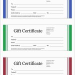 New Free Printable Massage Gift Certificate Templates | Best Of Template   Free Printable Gift Certificate Templates For Massage
