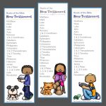New Testament Bible Bookmarks   Path Through The Narrow Gate   Books Of The Bible Bookmark Printable Free