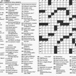New York Times Sunday Crossword Printable – Rtrs.online   Free Printable Sunday Crossword Puzzles