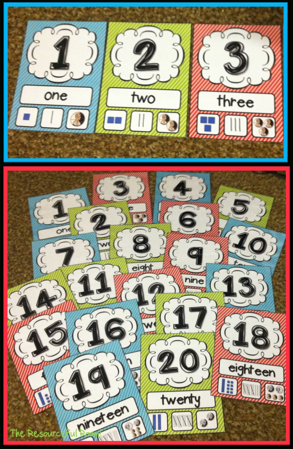 Number Posters | Classroom Freebies! | Classroom Freebies - Free Printable Number Posters