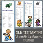 Old Testament Bible Bookmarks   Path Through The Narrow Gate   Books Of The Bible Bookmark Printable Free
