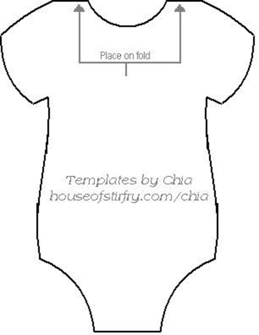 Onesie Pattern On Cake Central | Templete | Baby Onesie Template - Free Printable Onesie Pattern