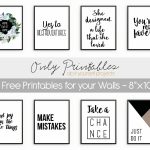 Only Printables | 8 Free Printables For Your Walls   Free Printable Art Pictures