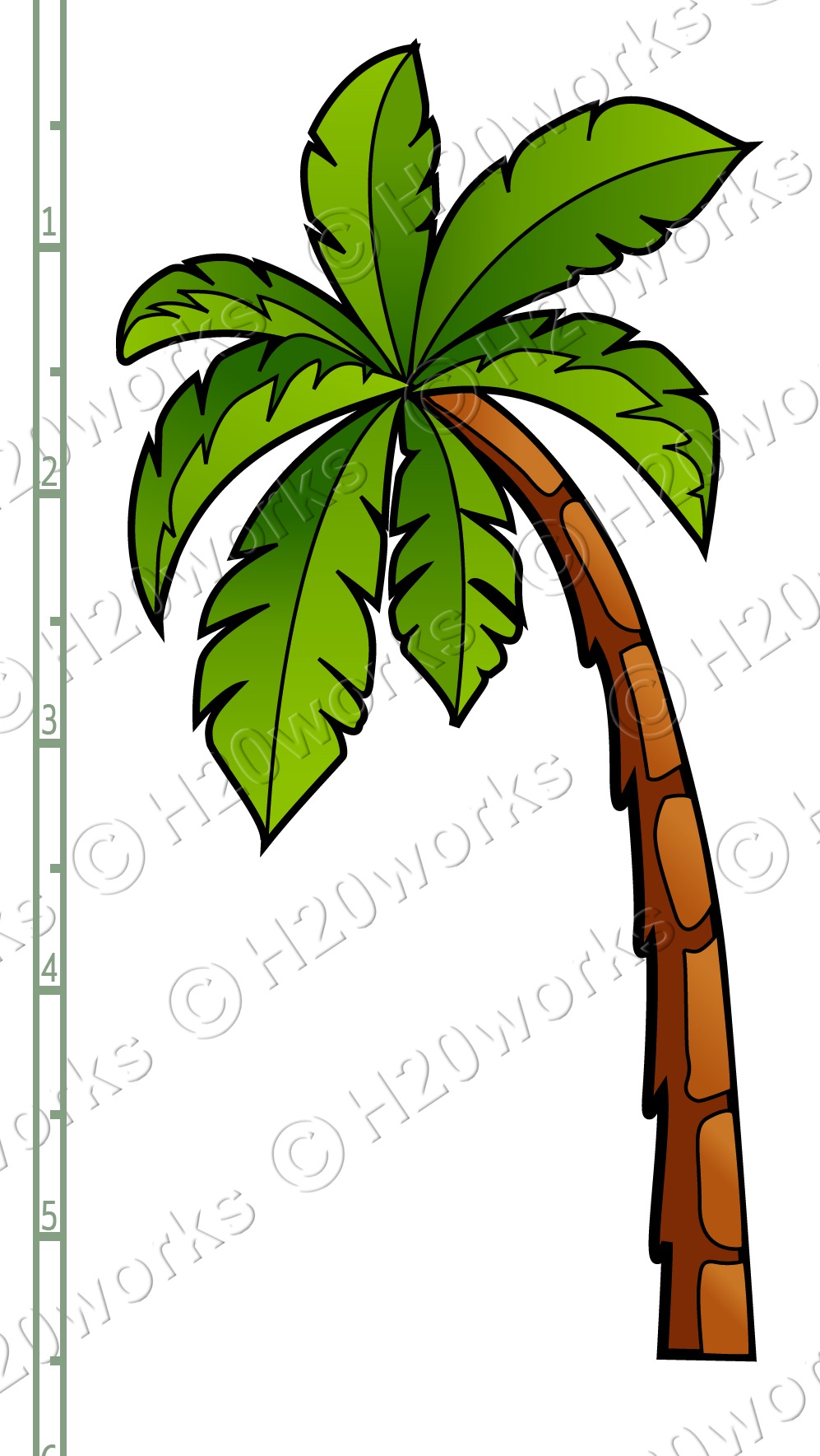 Free Printable Palm Tree Template Free Printable A To Z