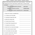 Past Present And Future Tense Verbs | Worksheets | Gramática Del   Free Printable Past Tense Verbs Worksheets