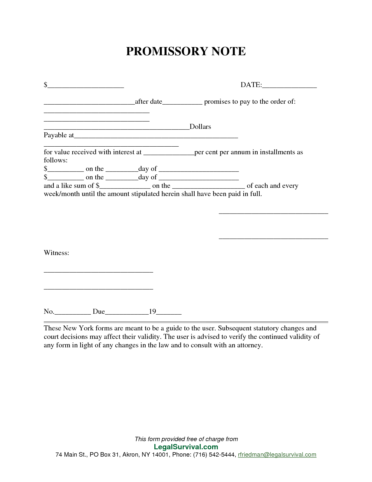 Permalink To Free Promissory Note Template | Templates, Printables - Free Promissory Note Printable Form