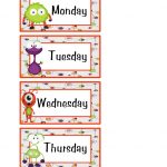 Pindarlene Crane On First Grade Kidstuff | Preschool Printables   Free Printable Days Of The Week