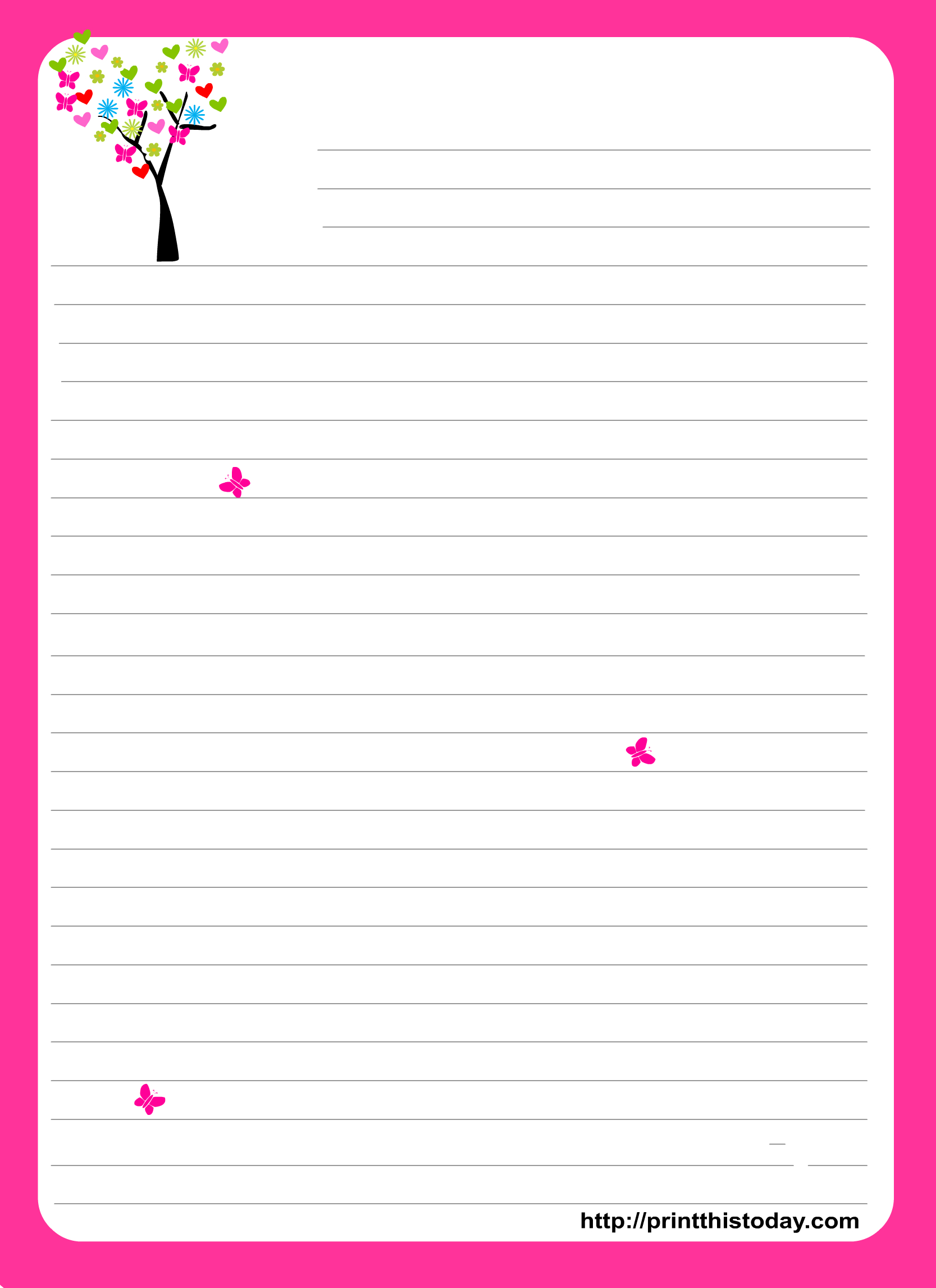 Pinlindsy Fowler On Free Printables | Free Printable Stationery - Free Printable Stationery Writing Paper
