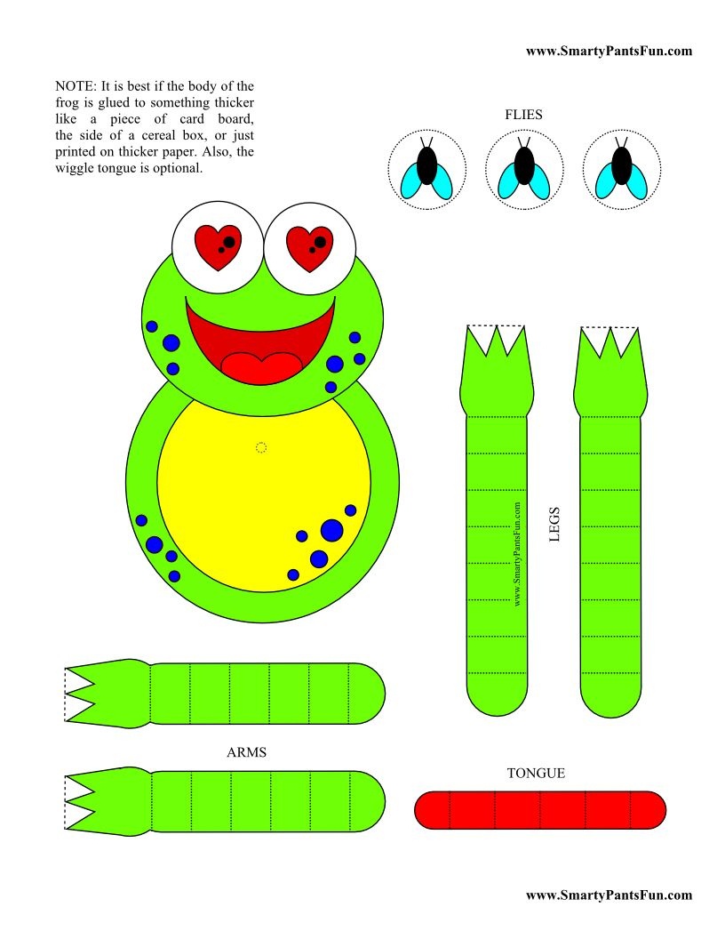Pintammy Strickler On Printables | Frog Crafts Preschool, Frog - Free Printable Crafts For Preschoolers
