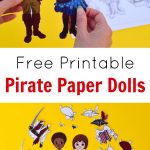 Pirate Dress Up Paper Dolls: Free Printable Craft | Adventure In A Box   Free Printable Dress Up Paper Dolls