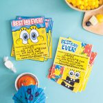 Plan A Spongebob Squarepants Party | Nickelodeon Parents   Spongebob Free Printable Invitations