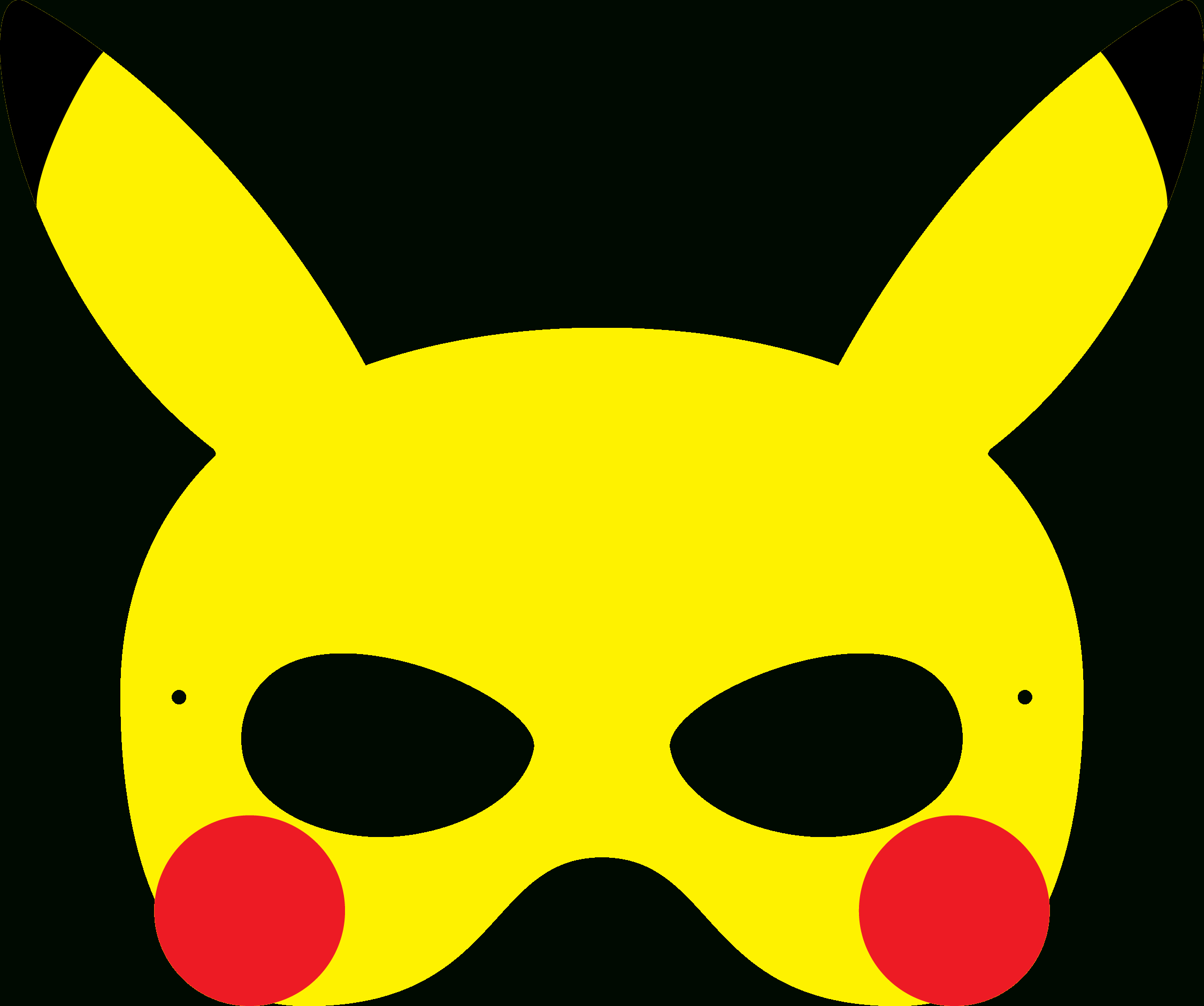 Pokemon Mask Printable - Design Templates - Free Printable Pokemon Masks
