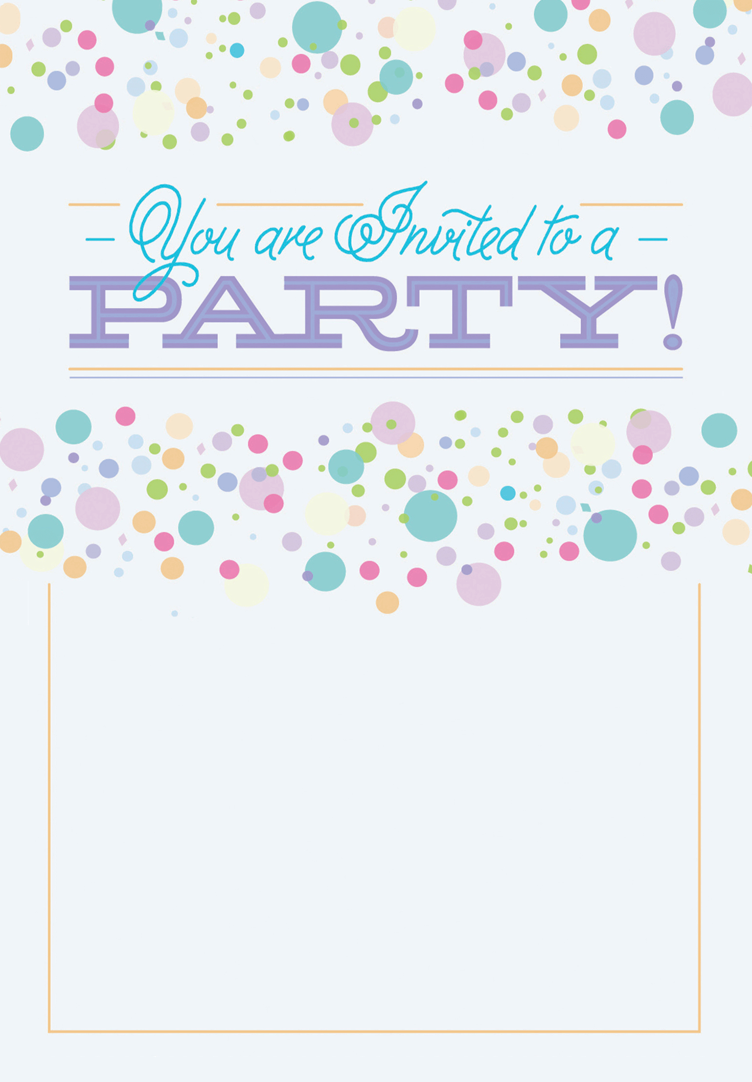 Free Printable Polka Dot Birthday Party Invitations Free Printable A To Z