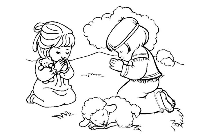 Free Printable Lord's Prayer Coloring Pages