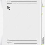 Prescription Pad Blank – Download From Over 15 Million High Quality   Free Printable Prescription Pad