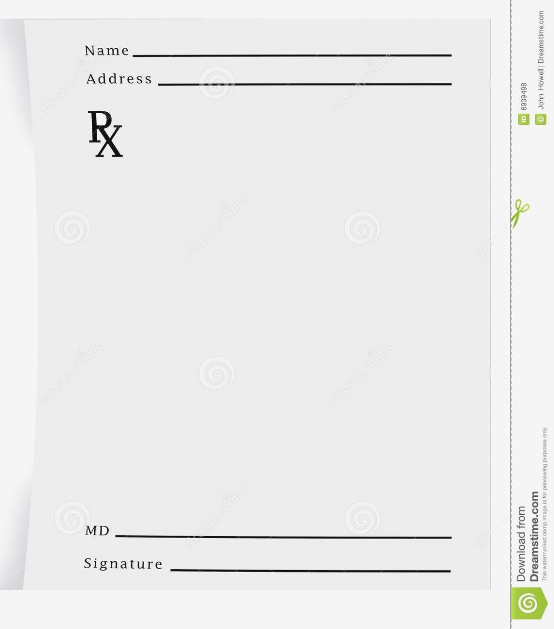 editable prescription pad template microsoft word free