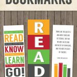 Printable Back To School Bookmarks | Teacher Freebies And Downloads   Free Printable Back To School Bookmarks