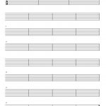 Printable Blank Guitar Tabs   Free Sheet Music | Jazz Guitar Licks   Free Printable Guitar Tablature Paper