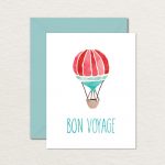 Printable Bon Voyage Cards   Kaza.psstech.co   Free Printable Farewell Card For Coworker