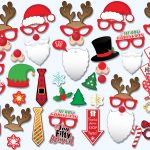 Printable Christmas Props For Pictures – Festival Collections   Free Printable Christmas Props