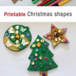 Printable Christmas Shapes | The Craft Train   Free Printable Christmas Cutouts