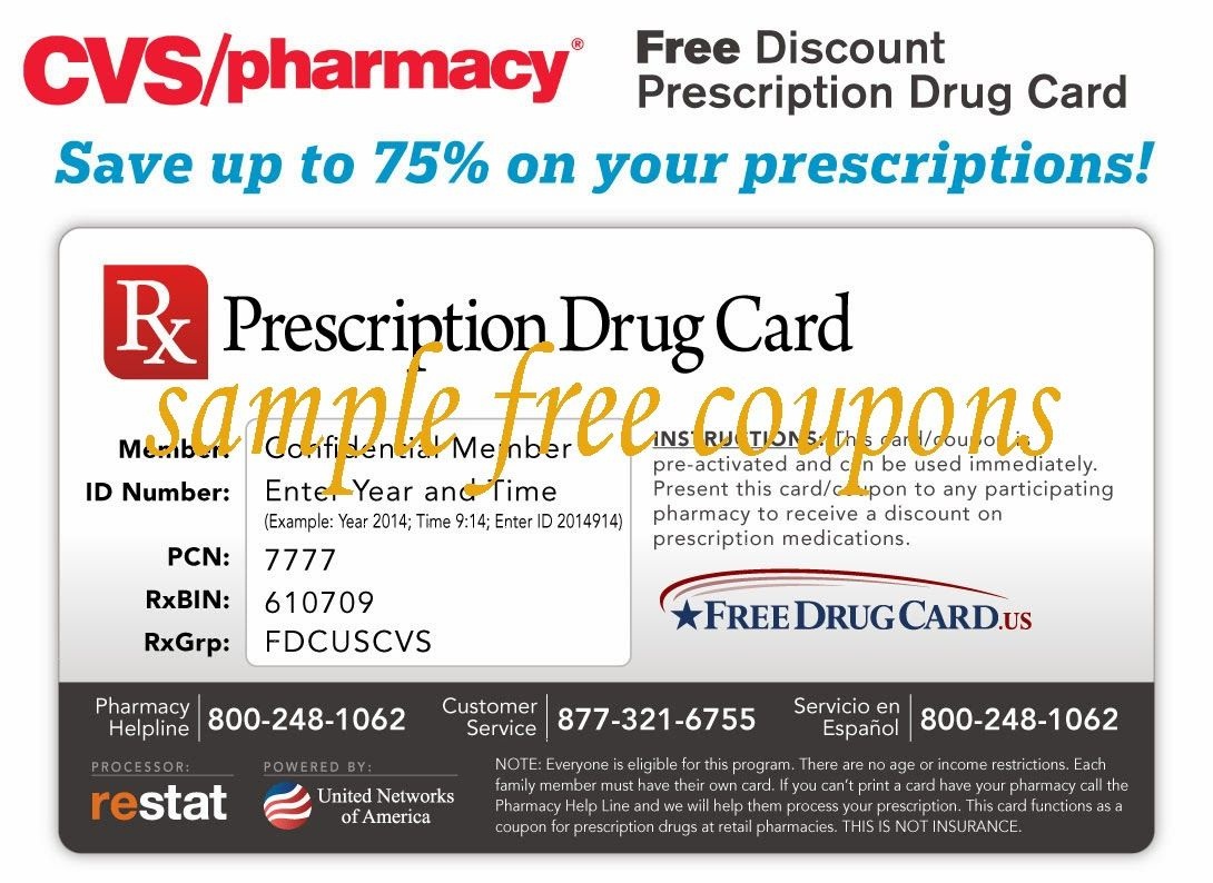 Printable Coupons: Cvs Pharmacy Coupons | Printable Coupons - Free Printable Prescription Coupons