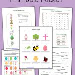 Printable Easter Worksheet Packet   Mamas Learning Corner   Free Printable Easter Sermons