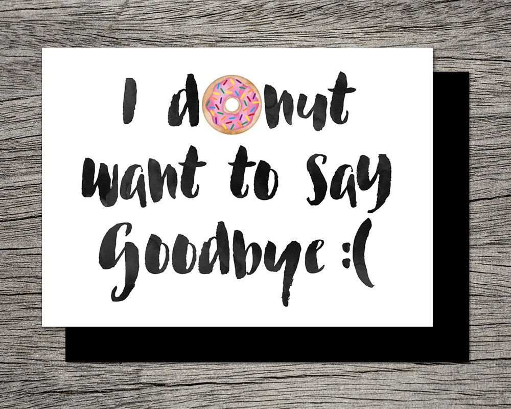 Free Printable Farewell Cards Coworker