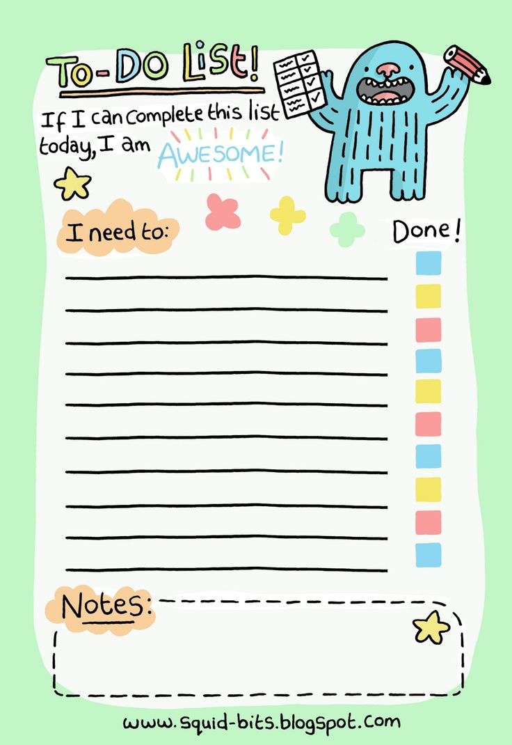 Printable-Free-Printable-Planner-Free-Printables - Free Printable Kids To Do List