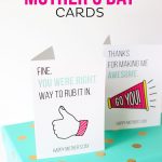 Printable Funny Mother's Day Cards | All Things Printable | Mothers   Free Printable Funny Mother&#039;s Day Cards