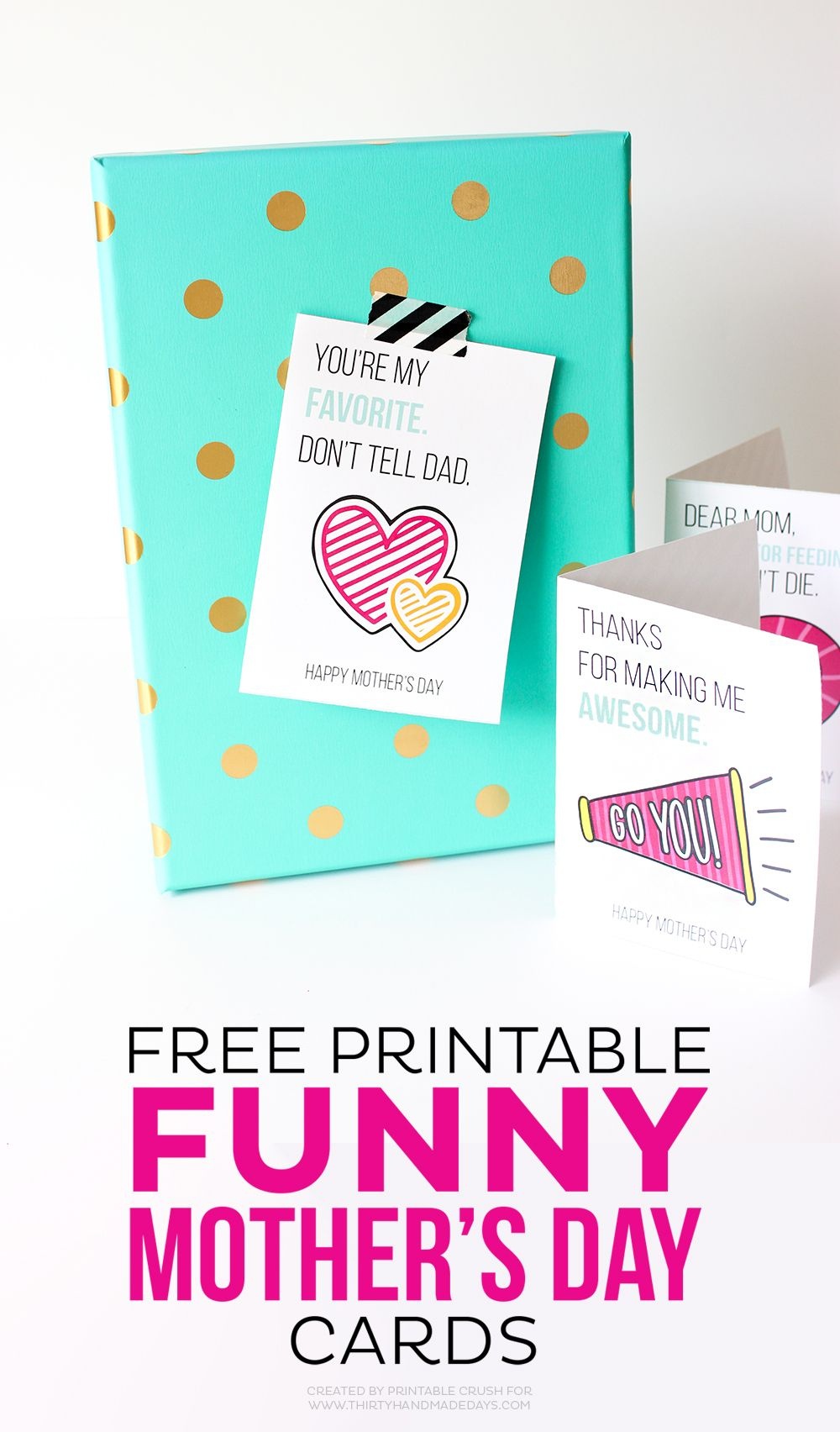 Printable Funny Mother&amp;#039;s Day Cards | Art + Graphic Design Bloggers - Free Printable Funny Mother&amp;#039;s Day Cards