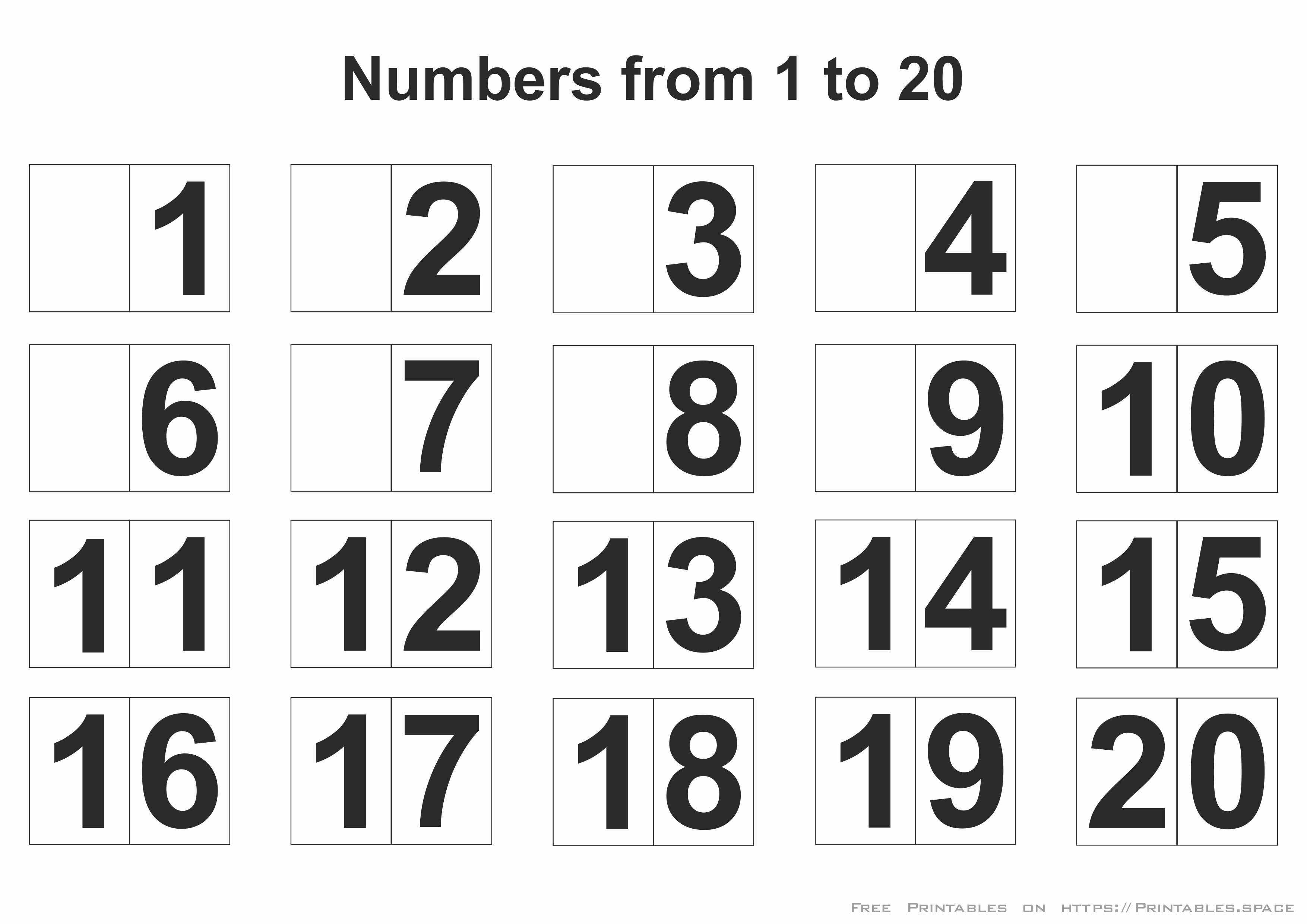 printable-number-templates-1-20