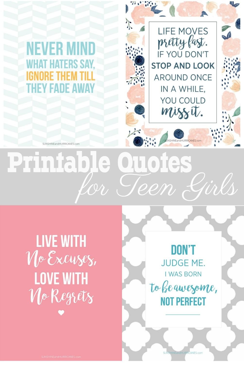 Printable Quotes For Teen Girls - Fun And Totally Free | Parenting - Free Printable Decor