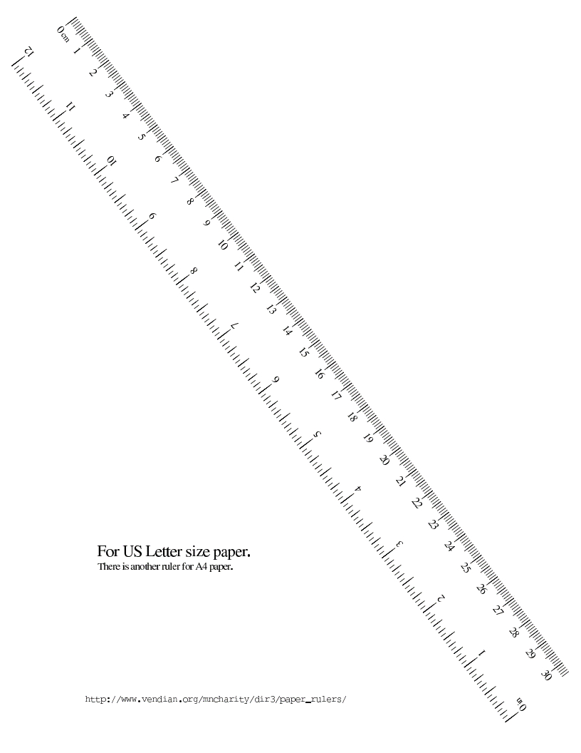 Printable Rulers In Exact Scale – Easy Printables - Free Printable ...