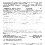Printable Sample Residential Lease Form | Laywers Template Forms   Apartment Lease Agreement Free Printable