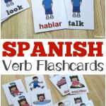 Printable Spanish Flashcards: Spanish Verb Flashcards   Free Printable Spanish Verb Flashcards