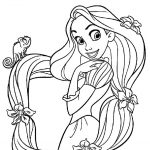 Rapunzel Coloring Pages Free Printable Tangled Coloring Pages For   Free Printable Tangled