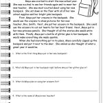 Reading Worksheeets   Free Printable Reading Passages For 3Rd Grade