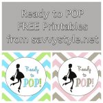 Ready To Pop Baby Shower Free Printables | Baby Shower In 2019   Free Printable Ready To Pop Labels