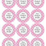 Ready To Pop Printable Labels Free | Baby Shower Ideas | Baby Shower   Free Printable Ready To Pop Labels