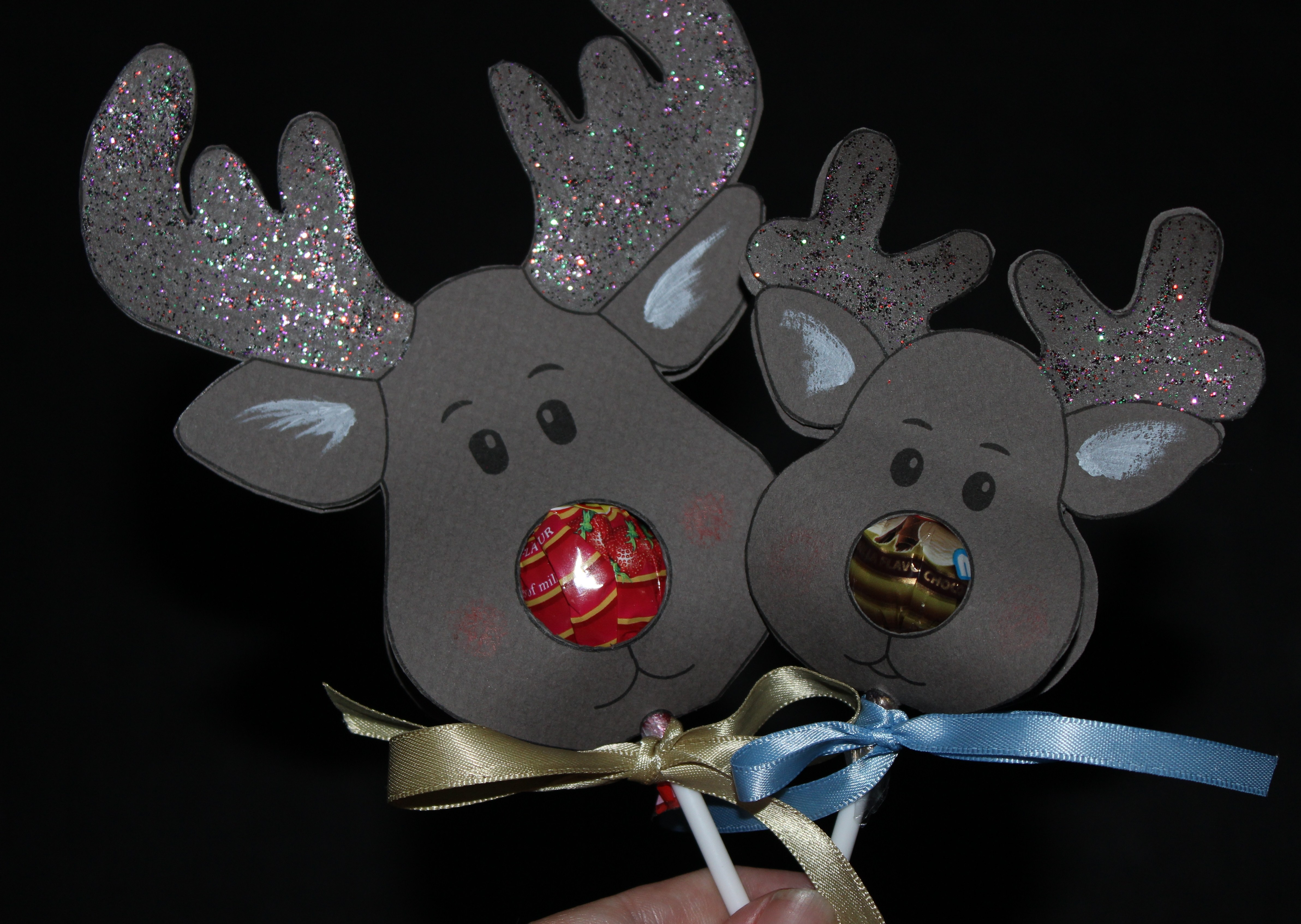 Reindeer Head Template. 16 Cardboard Deer Head Ideas Guide Patterns - Free Printable Reindeer Lollipop Template