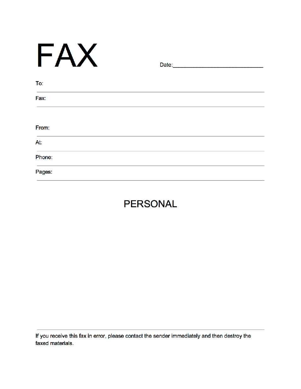 Sample Fax Cover Sheet For All Business Faxing Needs. Description - Free Printable Fax Cover Sheet