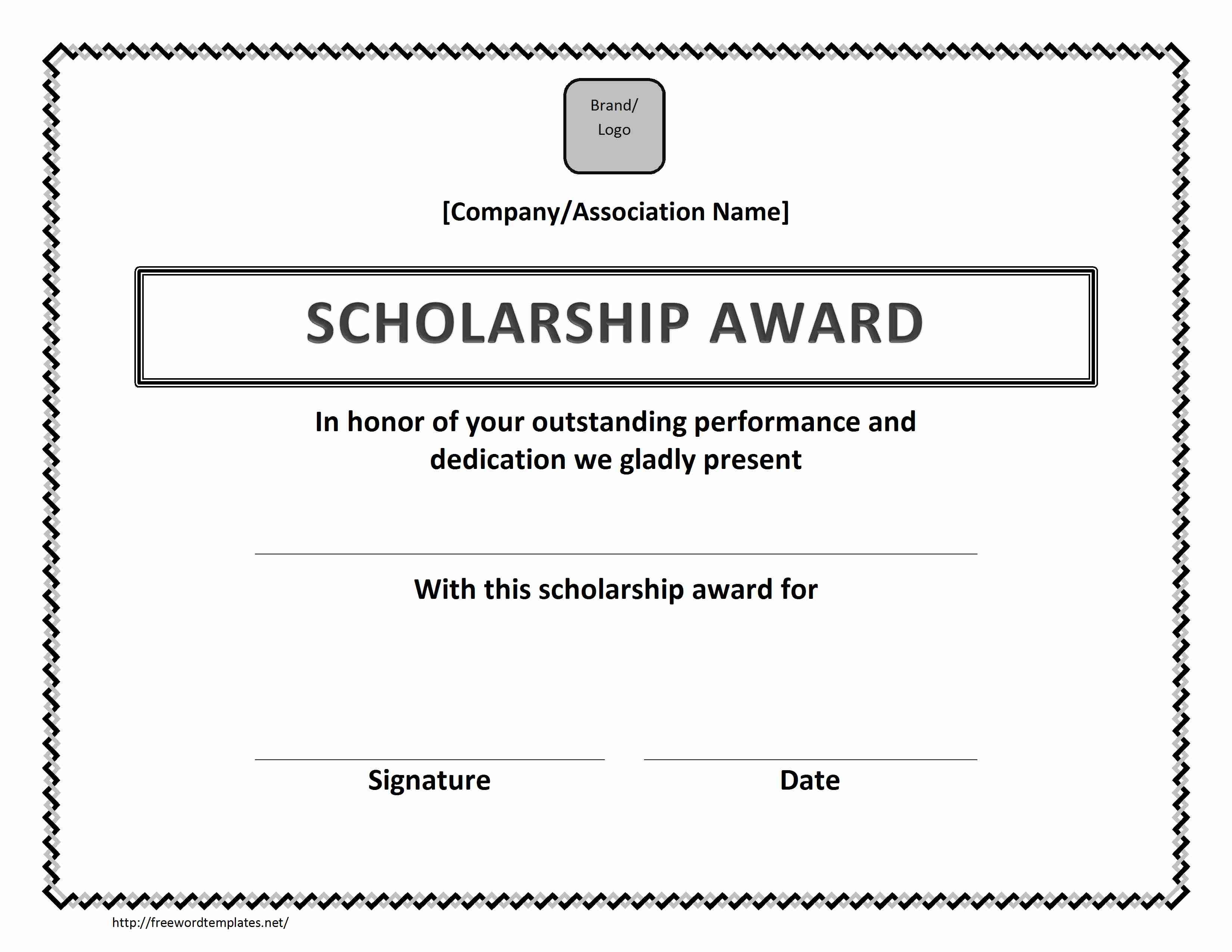 Scholarship Award | Power Of Pink | Award Certificates, Certificate - Free Printable Award Certificates For Elementary Students
