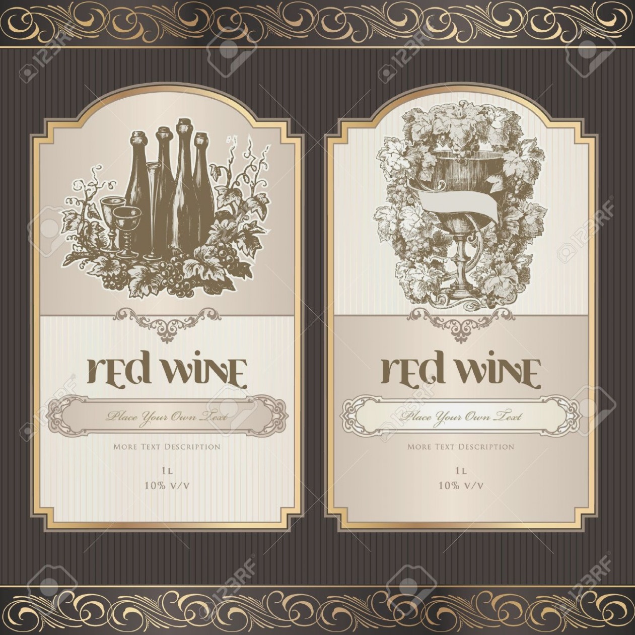 Set Of Wine Labels Wine Label Template Free | Projet11 – Label Maker - Free Printable Wine Labels With Photo